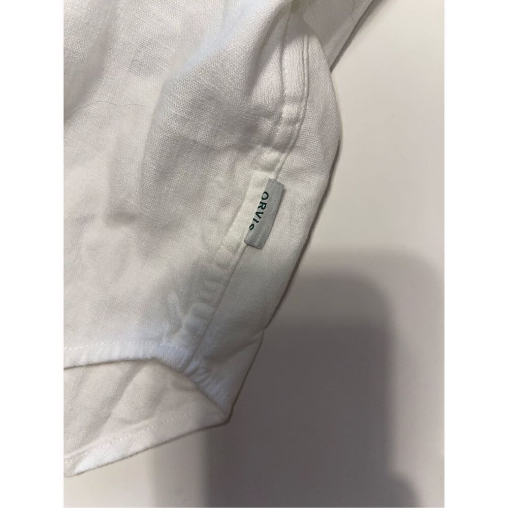 Orvis Cream Casual Button Down Shirt - Picture 6 of 7